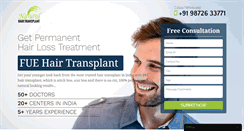 Desktop Screenshot of hairtransplant-kolkata.com